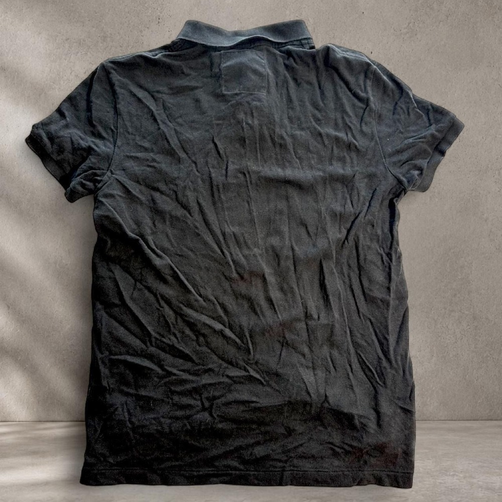 American Eagle Outfitters black polo shirt Size L - Picture 2 of 4